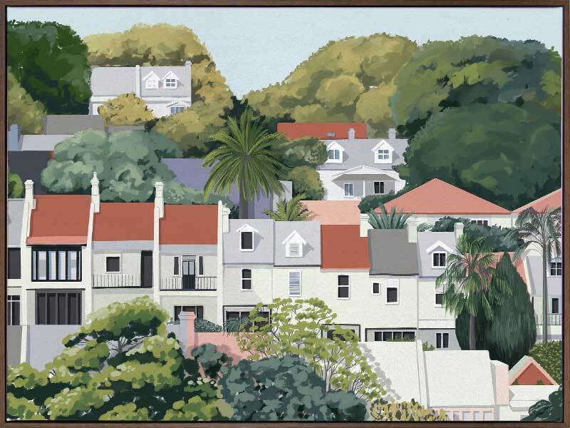 Surry Hills Canvas Art Print