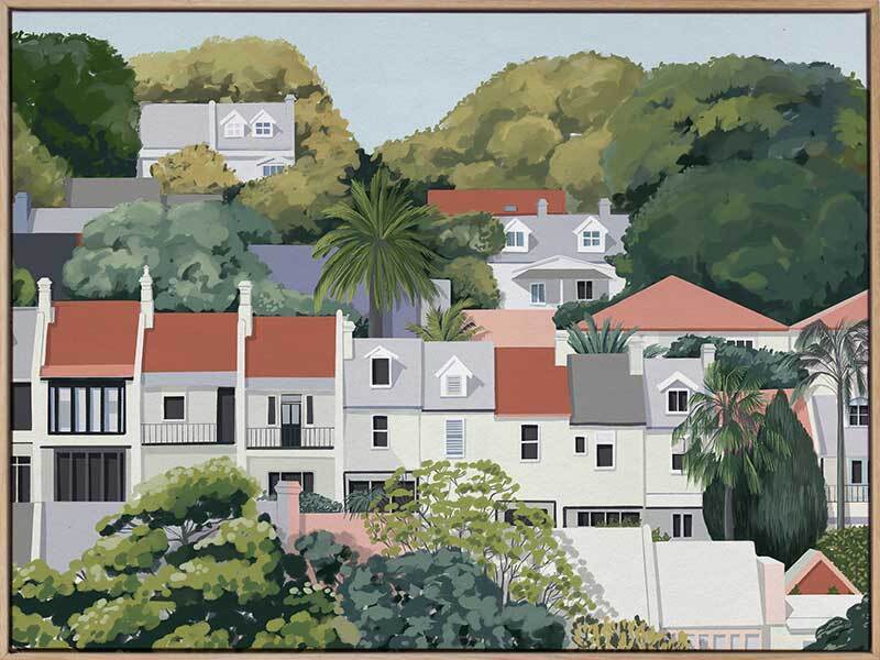 Surry Hills Canvas Art Print