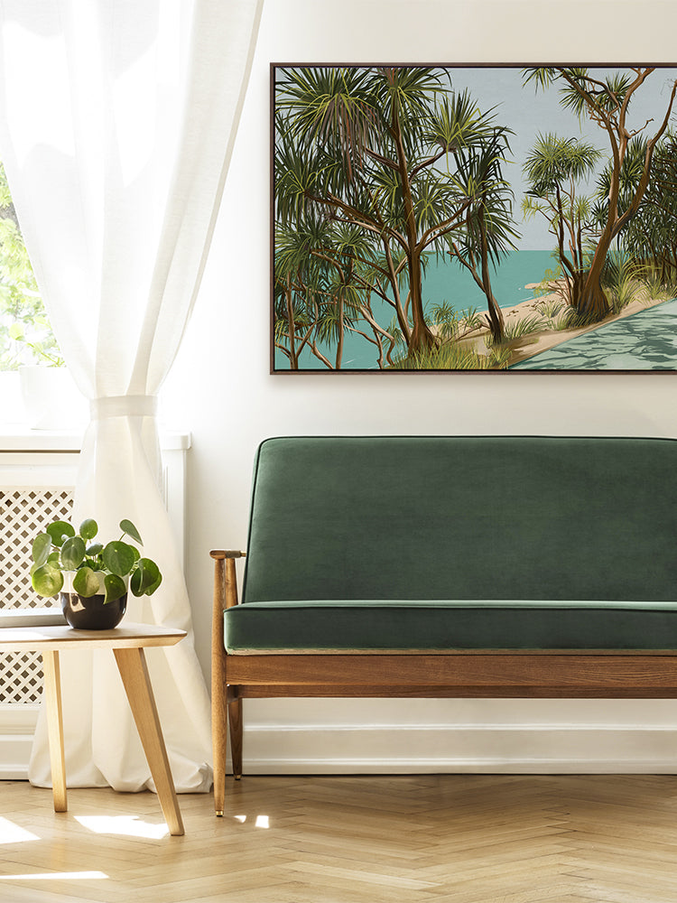 Sunshine Coast Canvas Art Print | Lifestyle