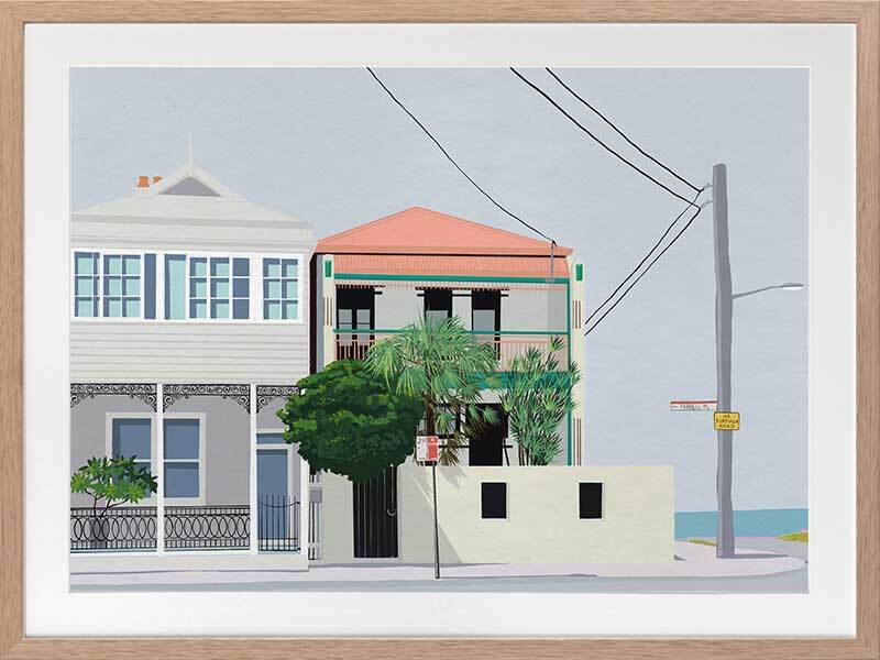 Parnell Place Framed Art Print