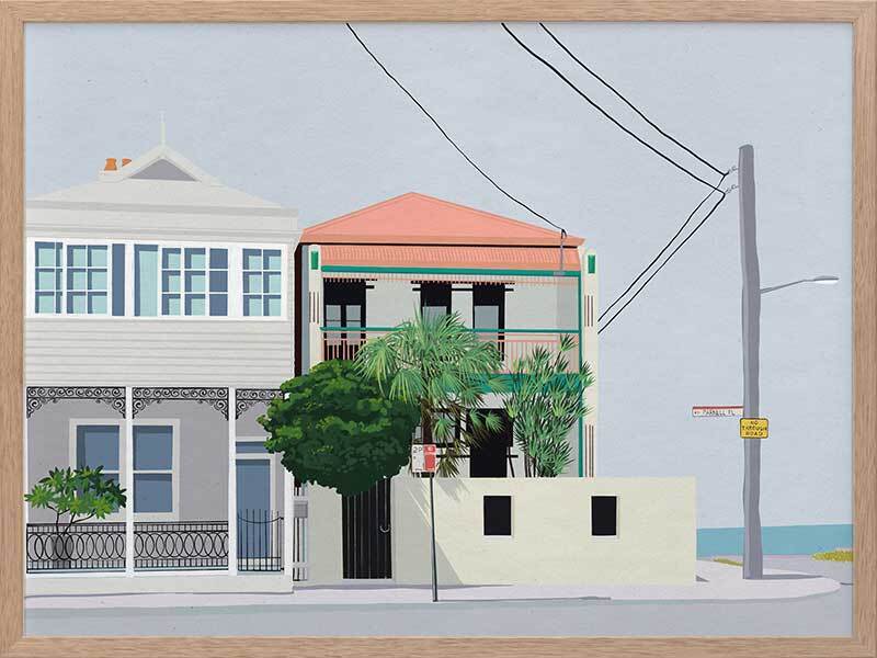 Parnell Place Framed Art Print