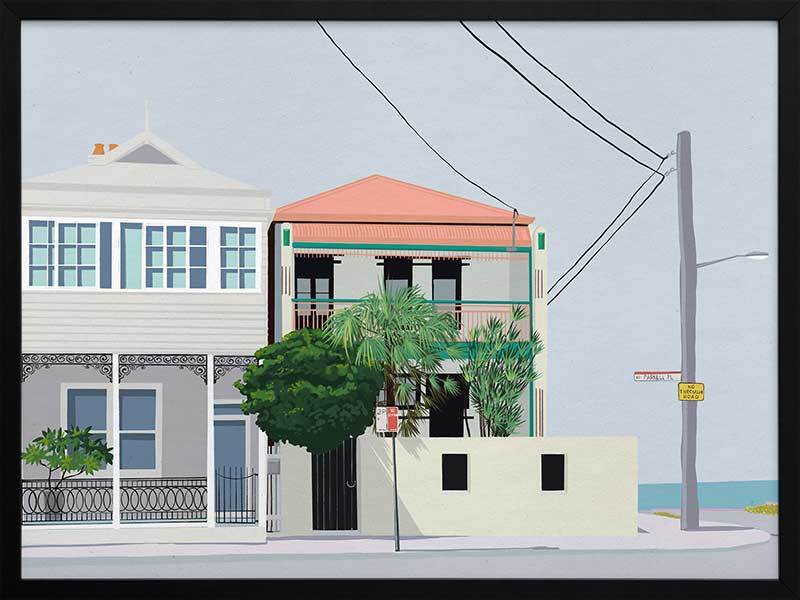 Parnell Place Framed Art Print