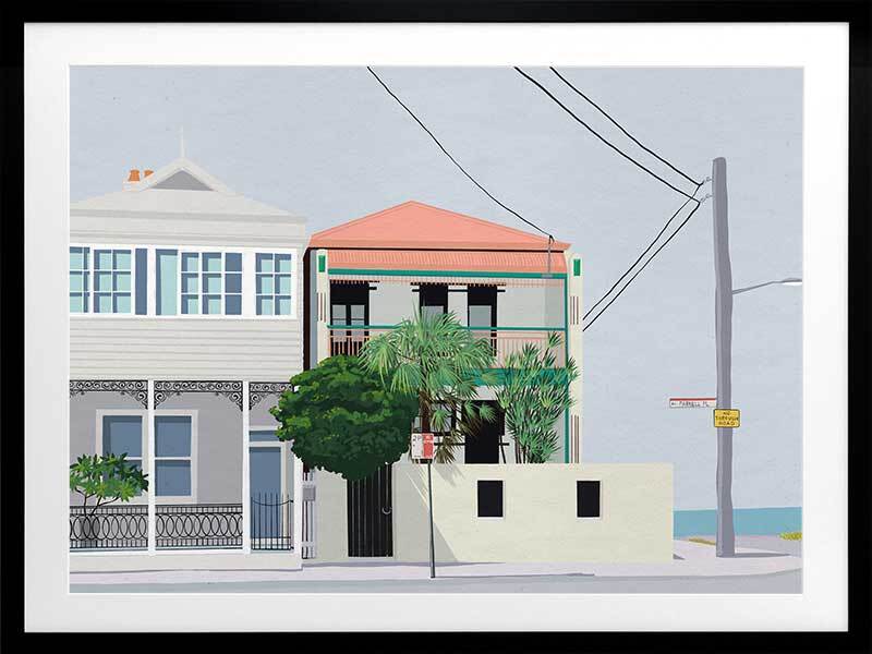 Parnell Place Framed Art Print