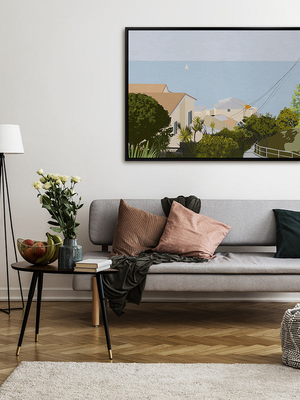 Bondi Road Canvas Art Print | Lifestyle