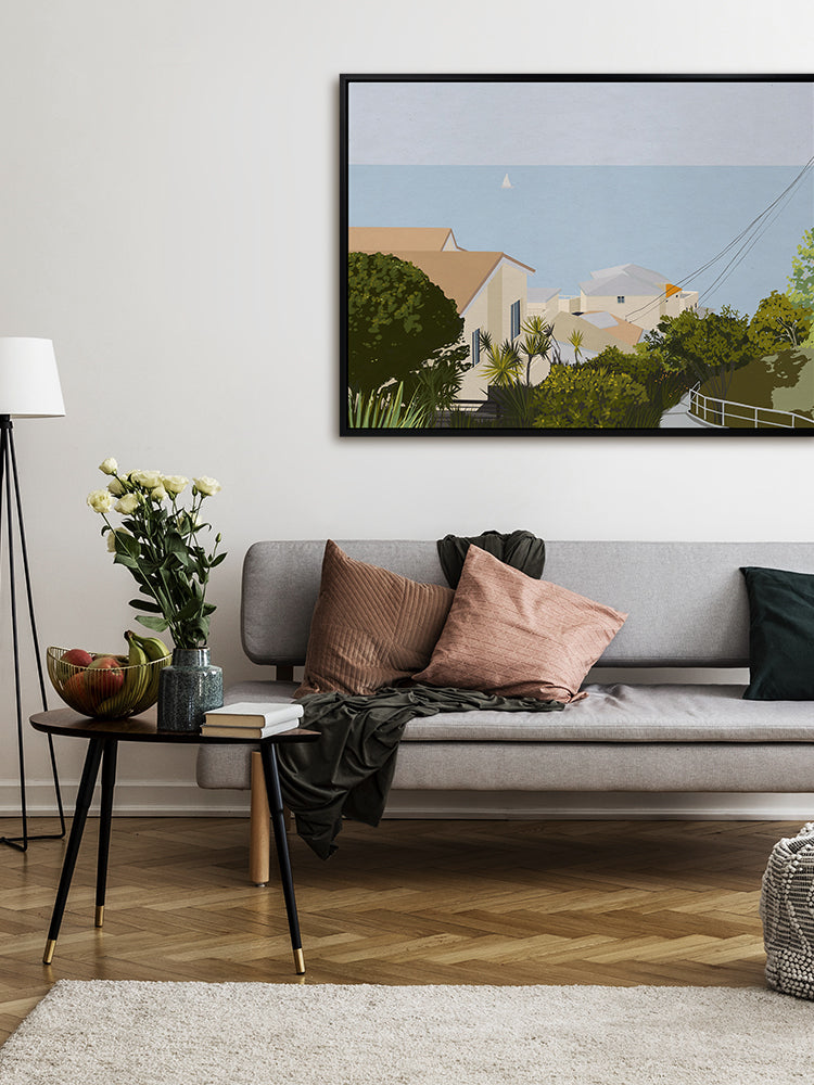 Bondi Road Canvas Art Print | Lifestyle