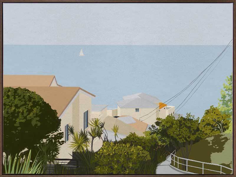 Bondi Road Canvas Art Print