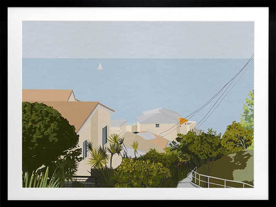 Bondi Road Framed Art Print