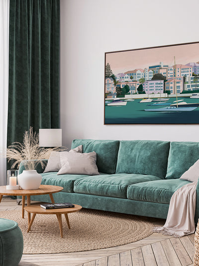 Yacht Club Canvas Art Print | Lifestyle