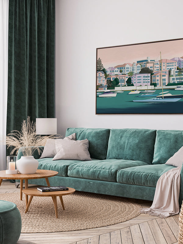 Yacht Club Canvas Art Print | Lifestyle