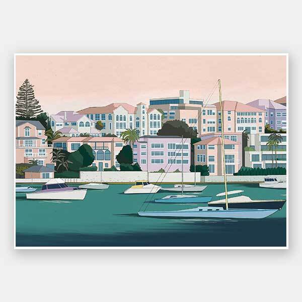 Yacht Club Unframed Art Print