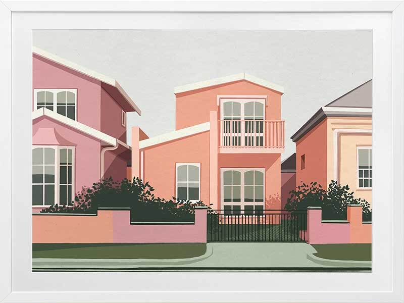 Toorak Framed Art Print