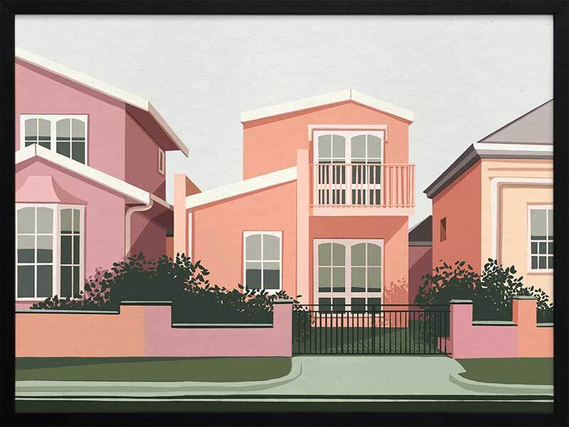 Toorak Framed Art Print