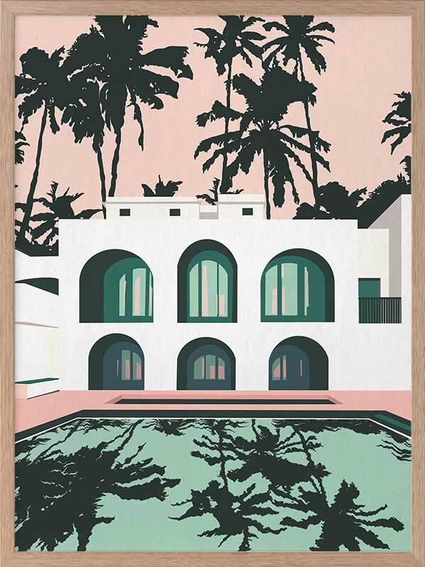 Real Housewives Framed Art Print