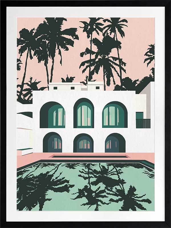 Real Housewives Framed Art Print