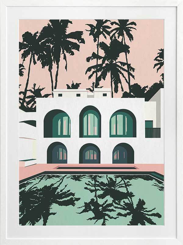 Real Housewives Framed Art Print