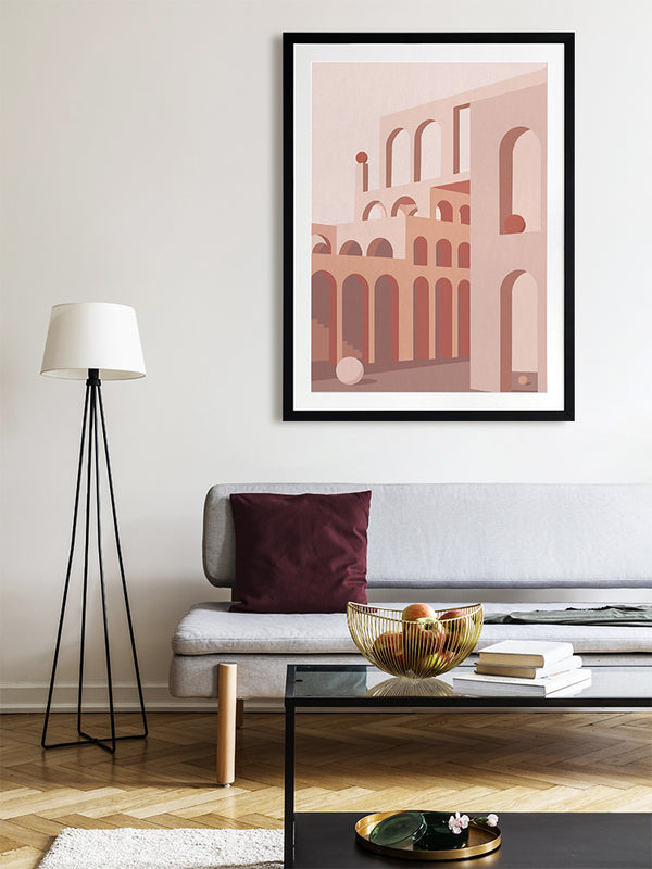 Grand Designs Framed Art Print | Lifestyle