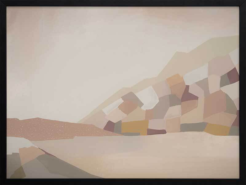 Alpine Way Framed Art Print