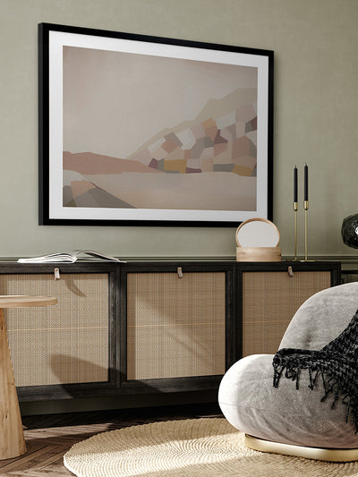 Alpine Way Framed Art Print | Lifestyle