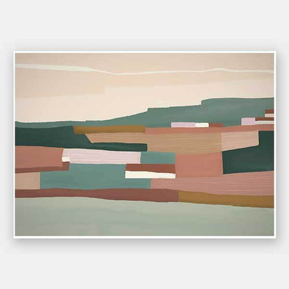 Mount Lofty Unframed Art Print