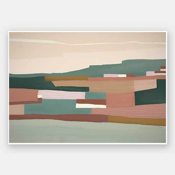 Mount Lofty Unframed Art Print