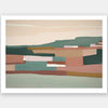 Mount Lofty Unframed Art Print