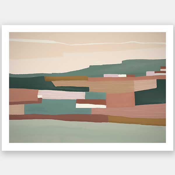 Mount Lofty Unframed Art Print