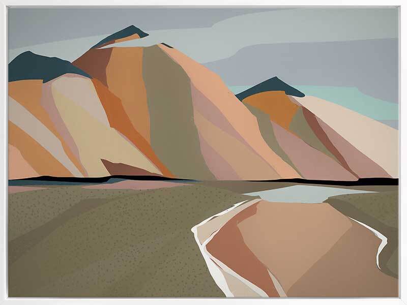 Australian Alps Canvas Art Print