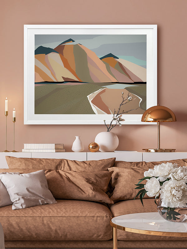 Australian Alps Framed Art Print | Lifestyle