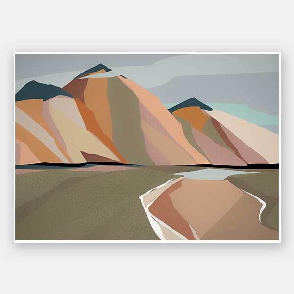 Australian Alps Unframed Art Print