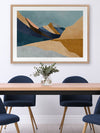 Blue Mountains Framed Art Print | Lifestyle