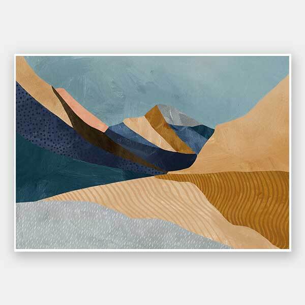 Blue Mountains Unframed Art Print