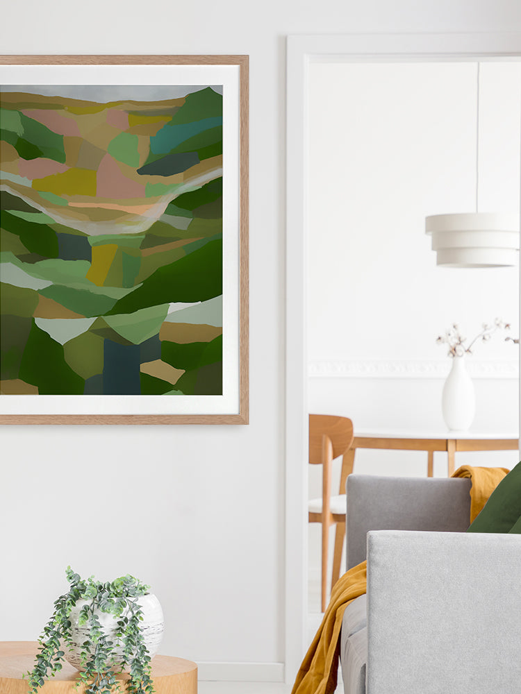 Tablelands Framed Art Print | Lifestyle