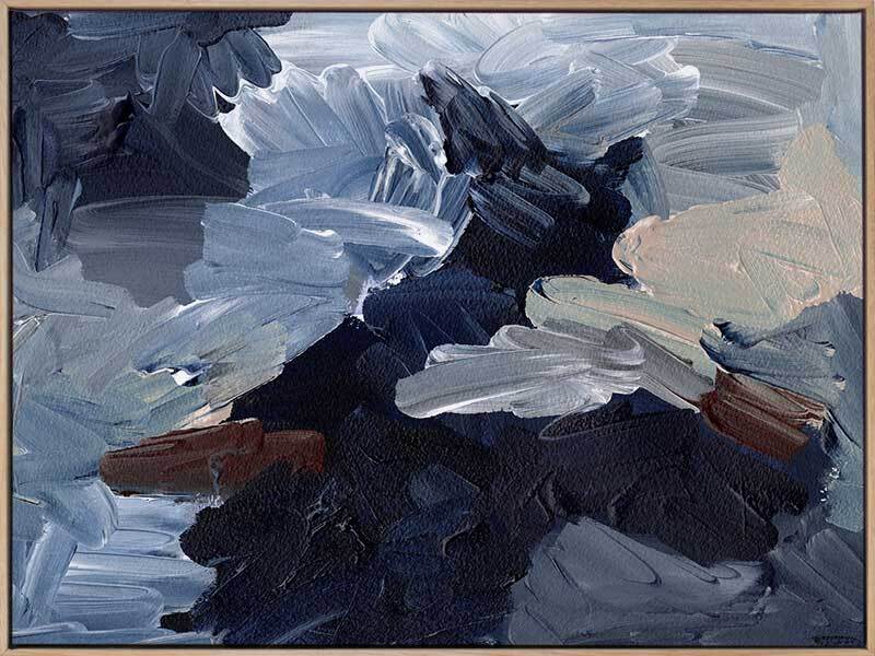 Thunderstorm I Canvas Art Print