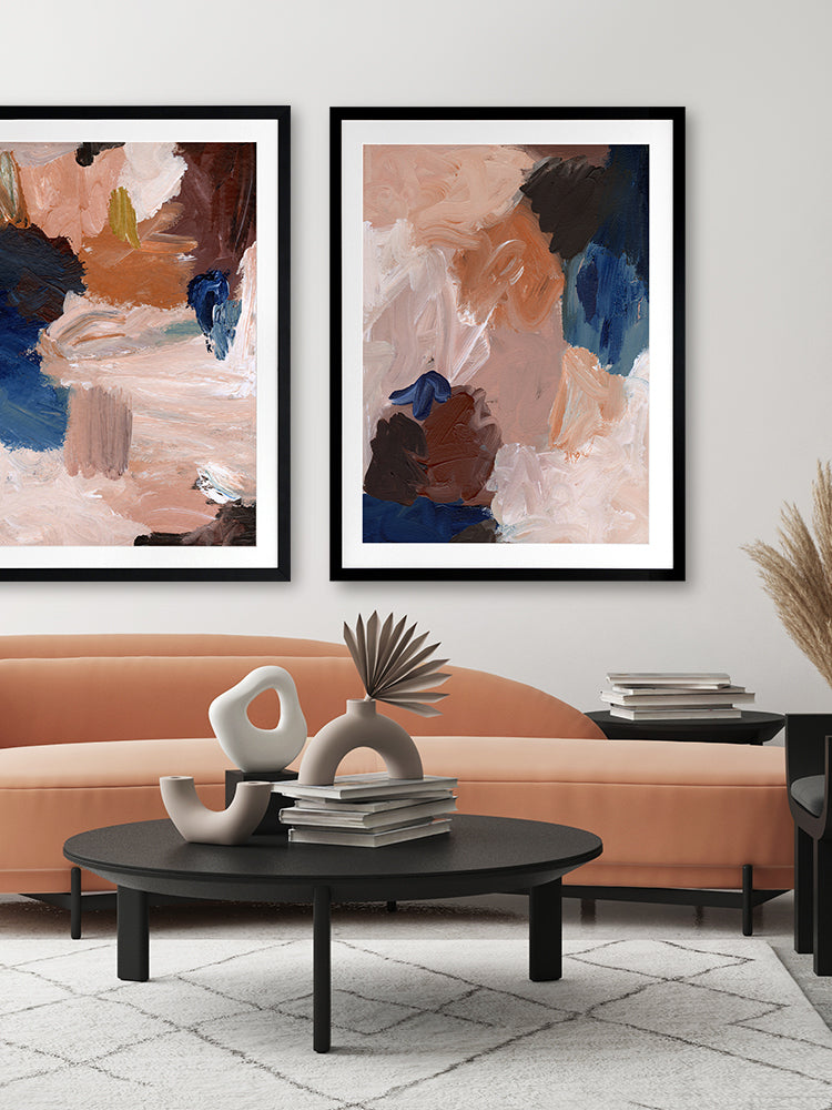 Modelling Clay II Framed Art Print | Lifestyle