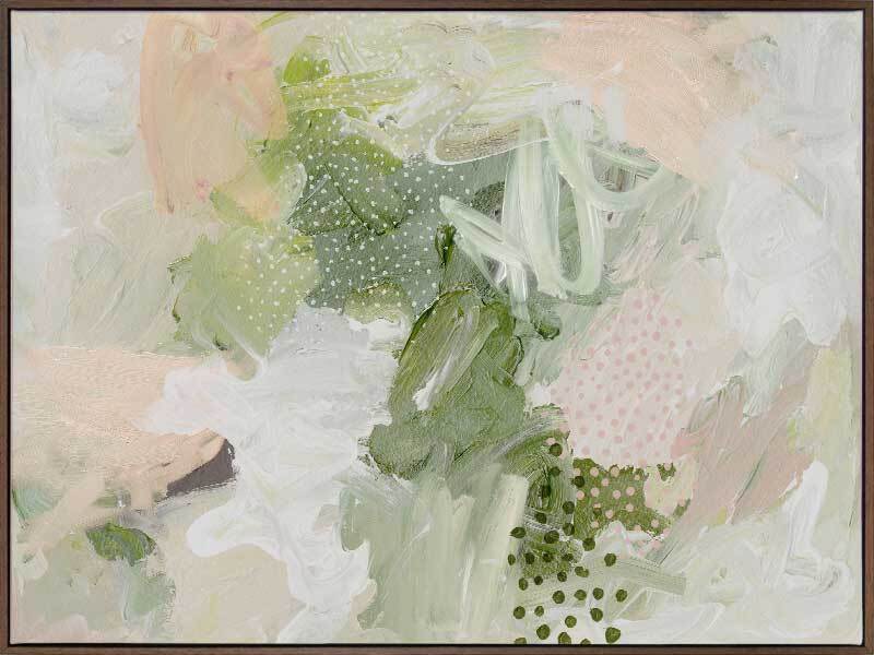 Moss and Ivy I Canvas Art Print