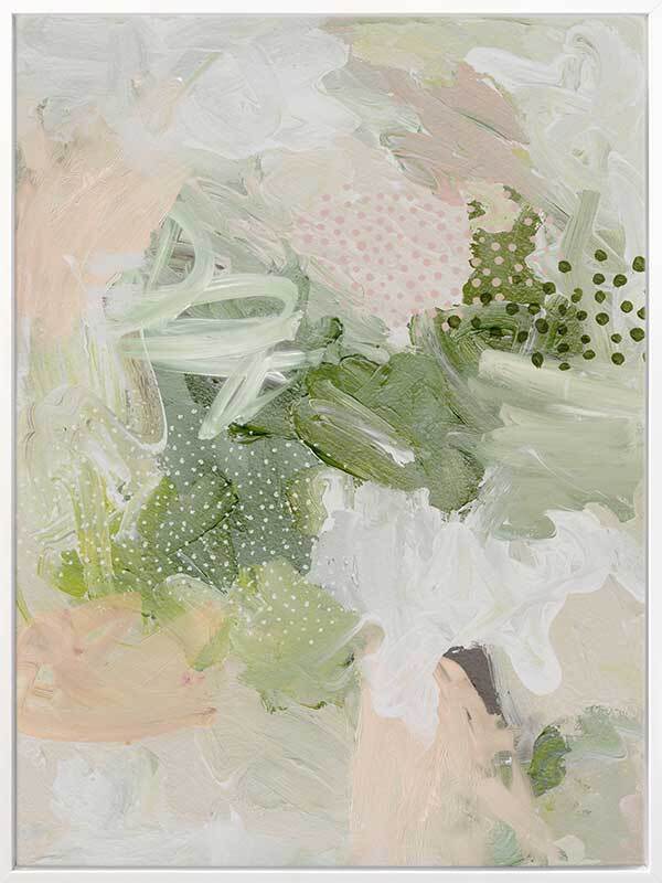 Moss and Ivy I Canvas Art Print