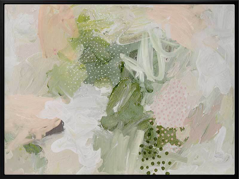 Moss and Ivy I Canvas Art Print