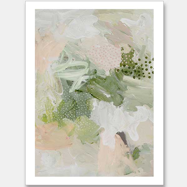 Moss and Ivy I Unframed Art Print
