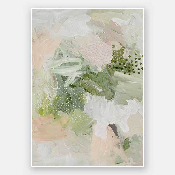 Moss and Ivy I Unframed Art Print