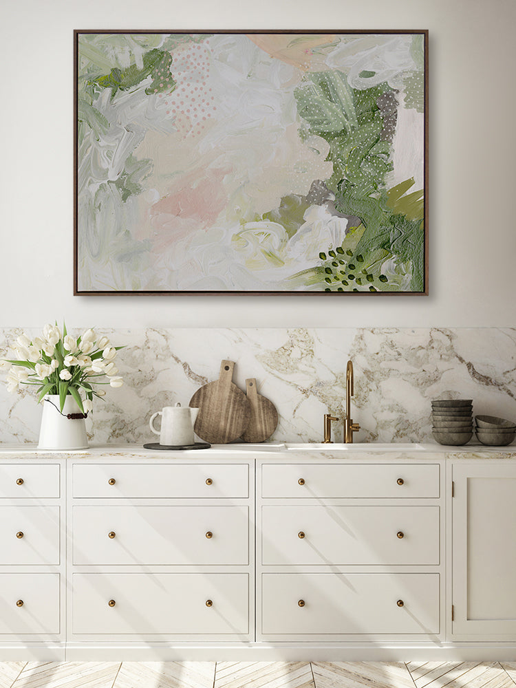 Moss and Ivy II Canvas Art Print | Lifestyle