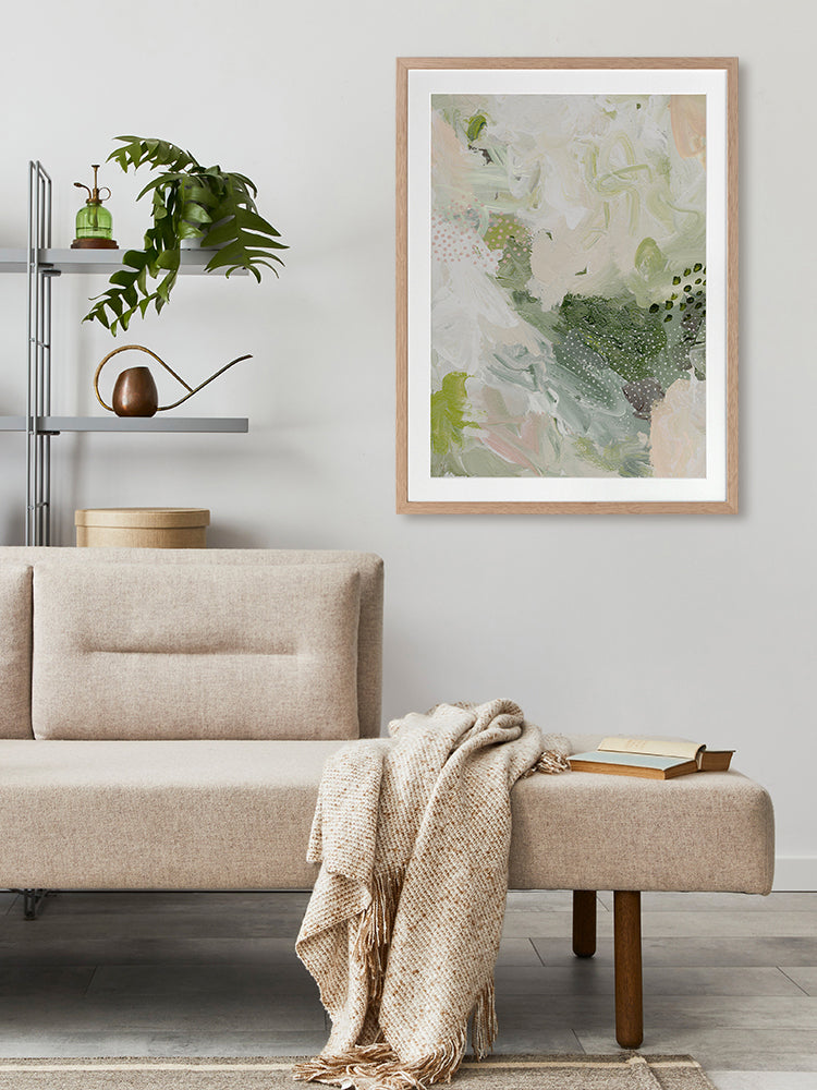 Moss and Ivy III Framed Art Print | Lifestyle