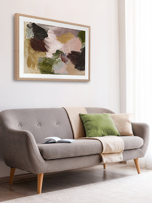 Cobblestone III Framed Art Print | Lifestyle