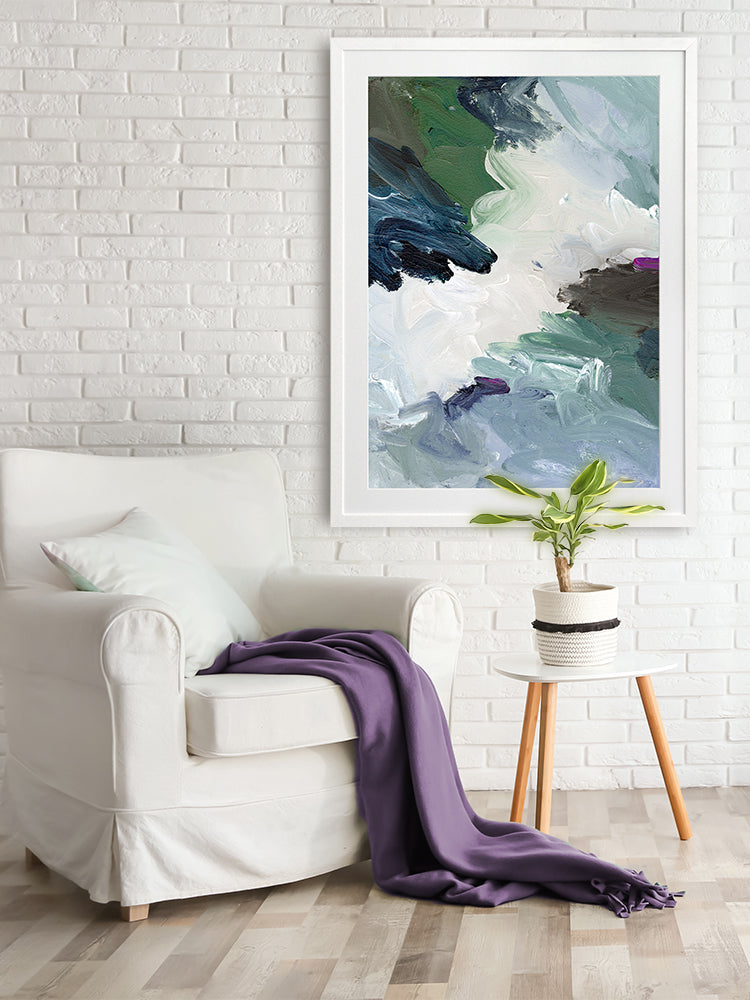 Waterlogged II Framed Art Print | Lifestyle