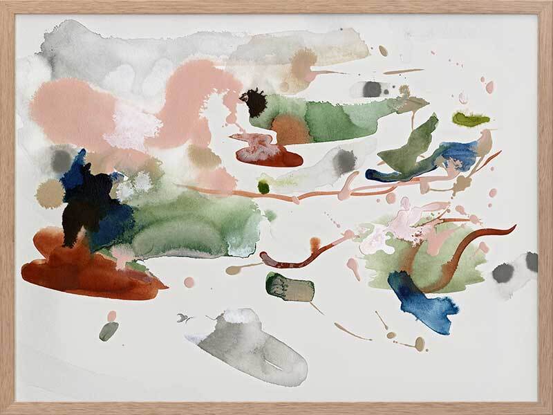 Scatterbrain Framed Art Print