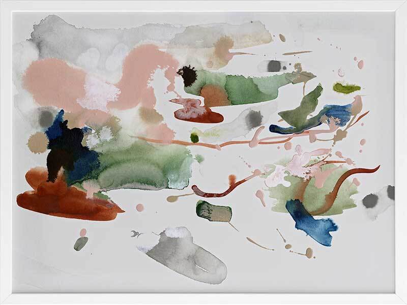 Scatterbrain Framed Art Print