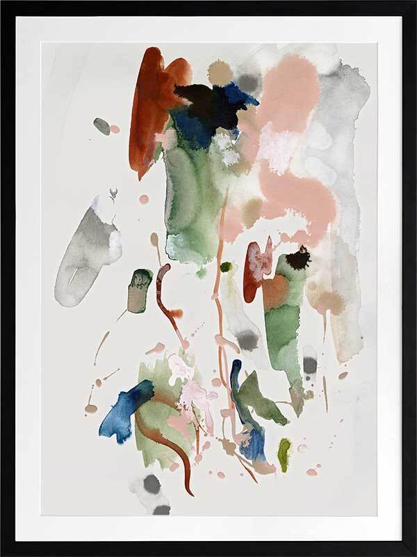 Scatterbrain Framed Art Print