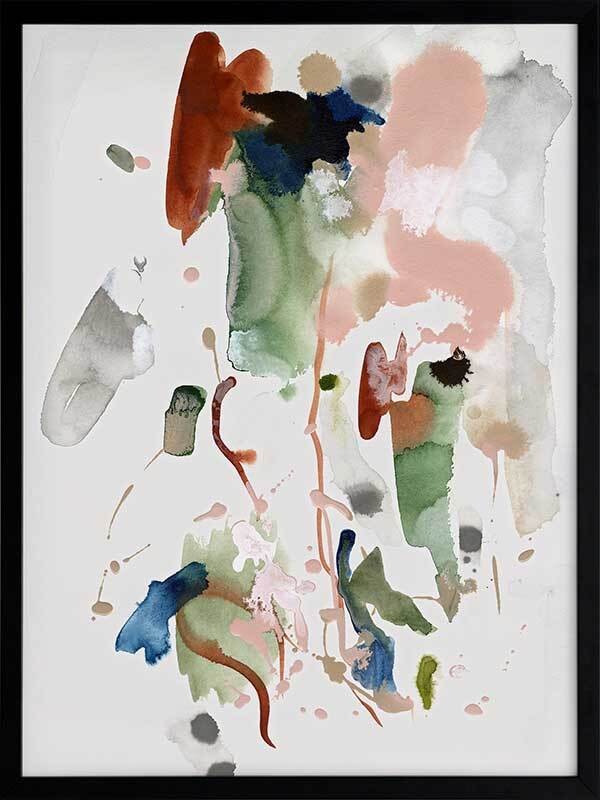 Scatterbrain Framed Art Print