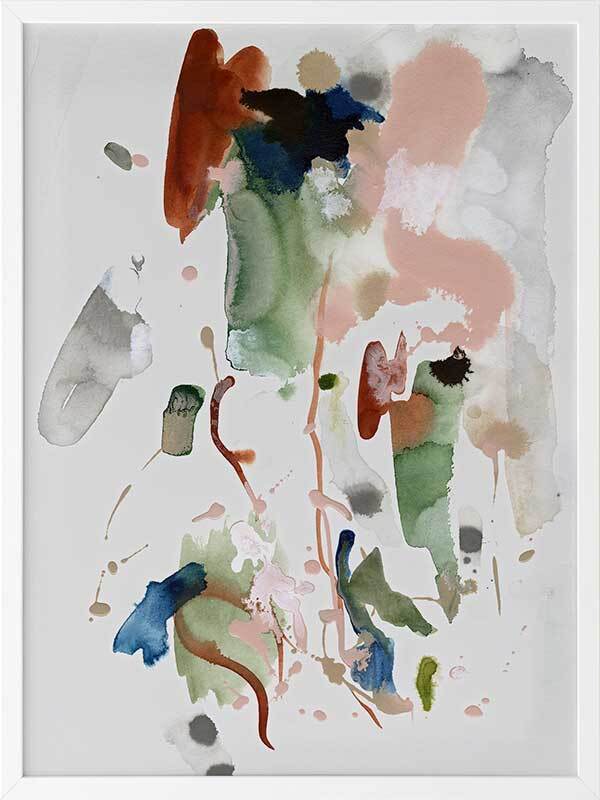 Scatterbrain Framed Art Print