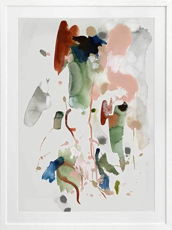 Scatterbrain Framed Art Print