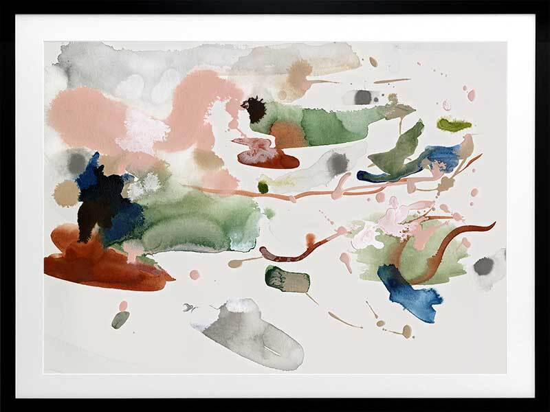 Scatterbrain Framed Art Print